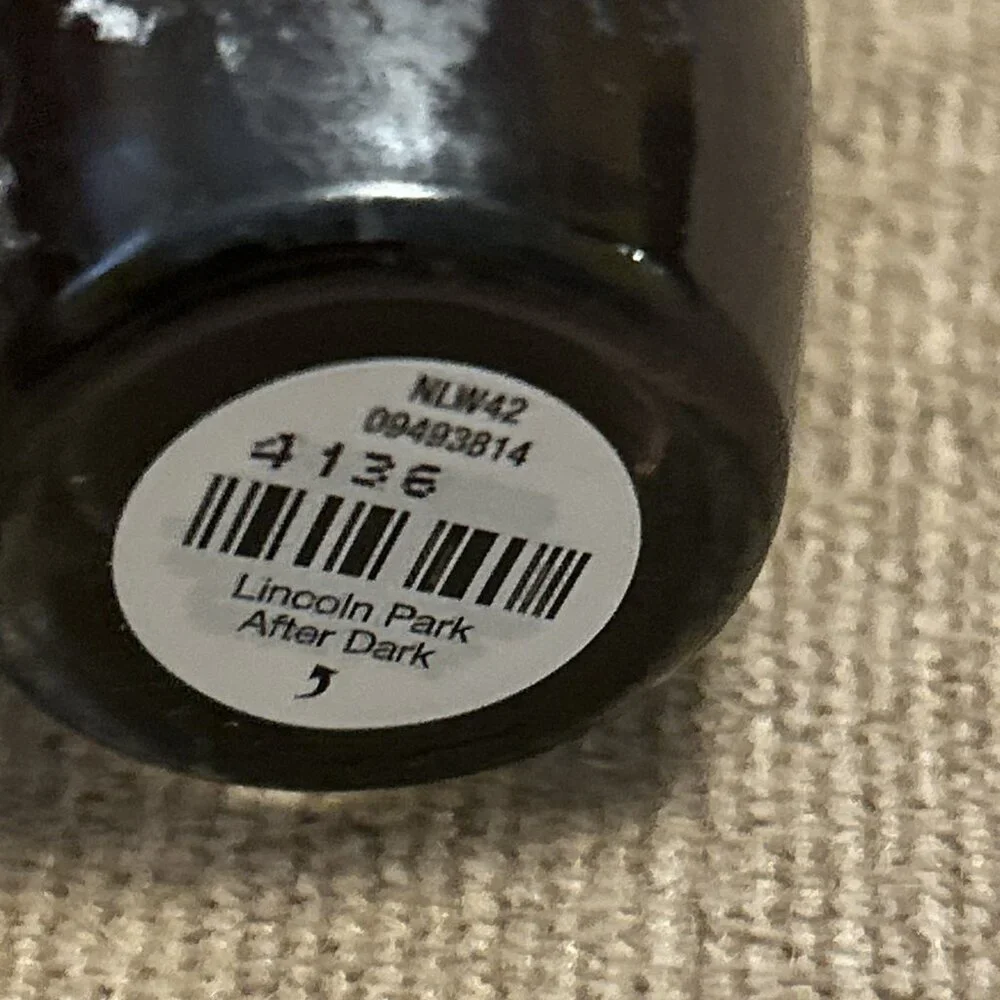 OPI NAIL LACQUER NL W42 Lincoln Park After Dark 0.5oz New Fresh RARE